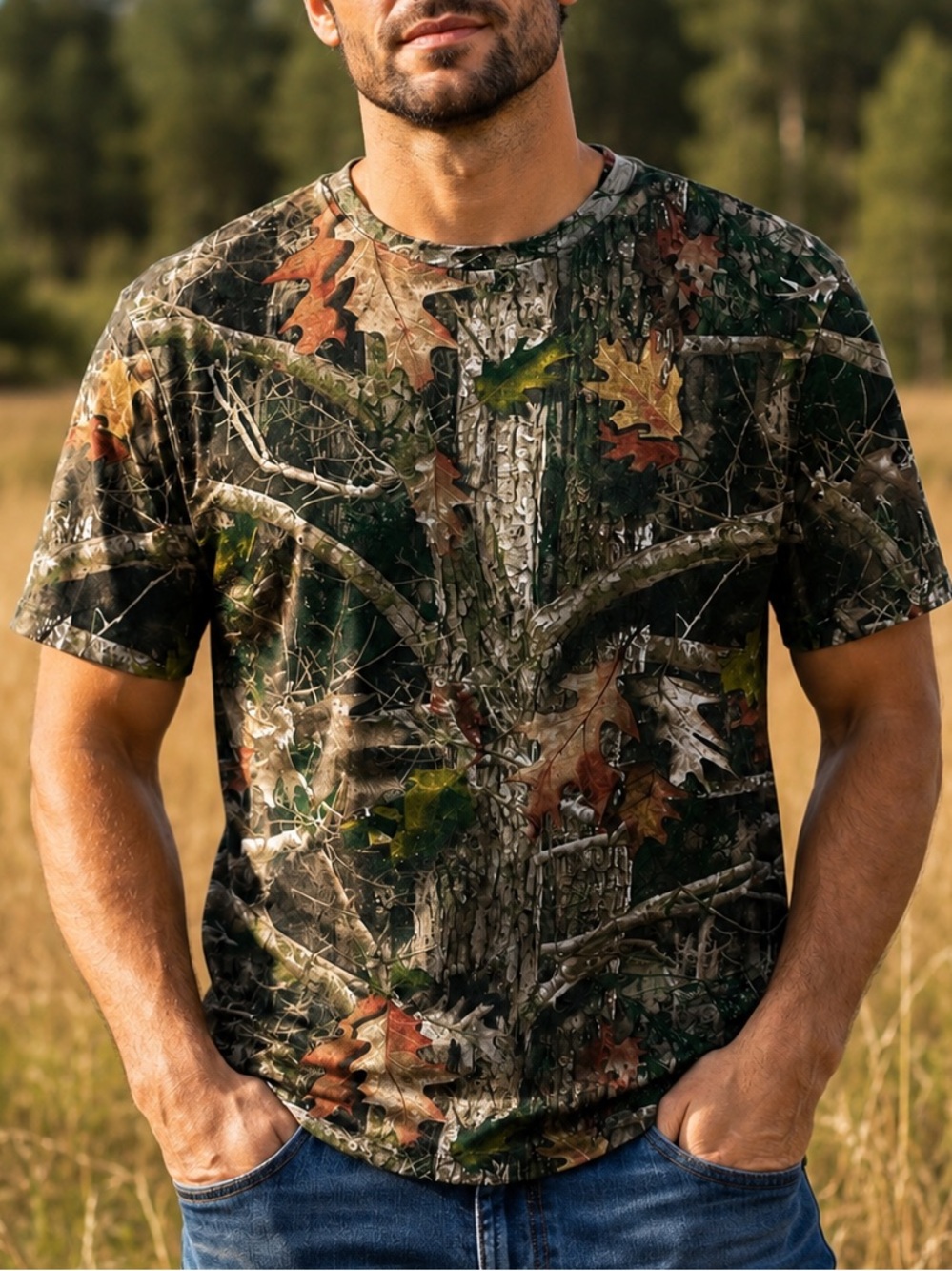 RedHead Men’s L Realtree Camo Hunting T-Shirt